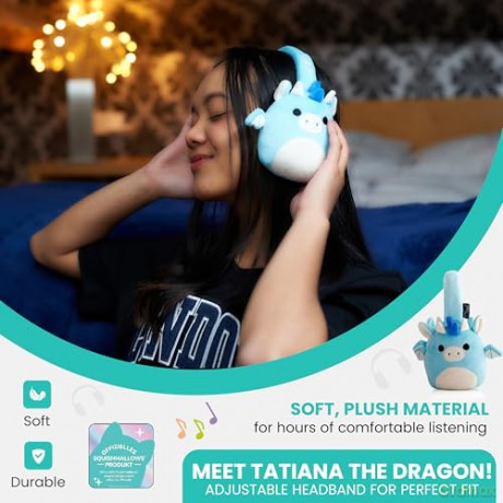 Squishmallows - Plush Bluetooth Headphones - Tatiana (608090)