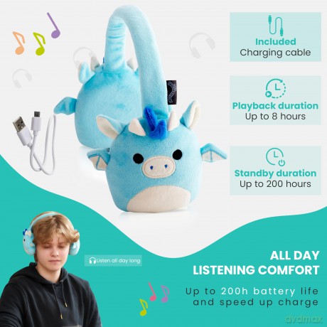 Squishmallows - Plush Bluetooth Headphones - Tatiana (608090)