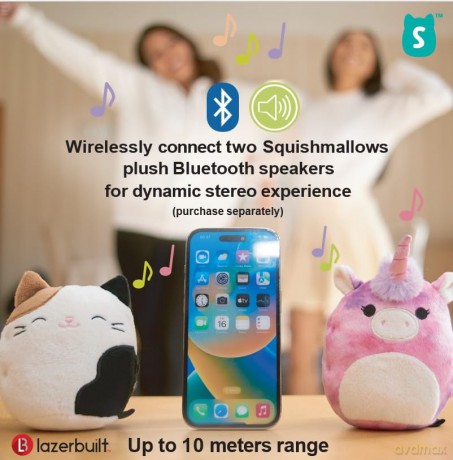 Squishmallows - Plush Bluetooth Speaker - Lola (608093)