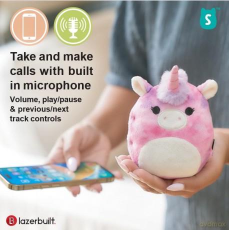 Squishmallows - Plush Bluetooth Speaker - Lola (608093)