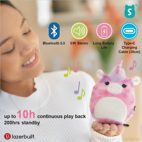 Squishmallows - Plush Bluetooth Speaker - Lola (608093)