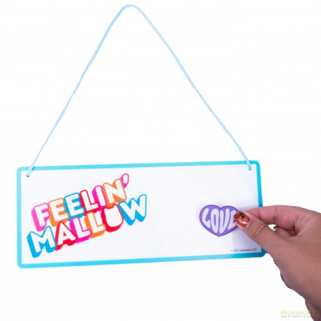 Squishmallows - Room Sign with Wall Decals