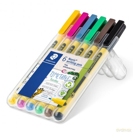 Staedtler - Fineliner 0,6 mm - 6 pc. (307 SB6)