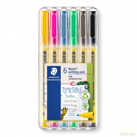 Staedtler - Fineliner 0,6 mm - 6 pc. (307 SB6)