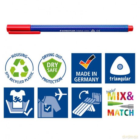 Staedtler - Triplus Color pens - 20 pc (323 C20)