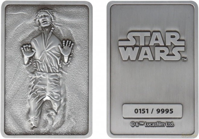 Star Wars Limited Edition Han Solo in Carbonite Ingot