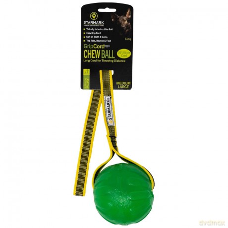 Starmark - GripCord Chew Ball - M/L