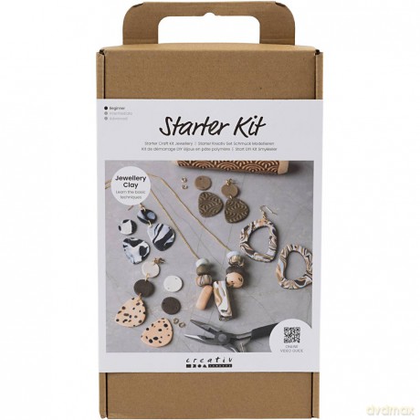 Starter Craft Kit - Jewellery Clay - Jewellery (977538)