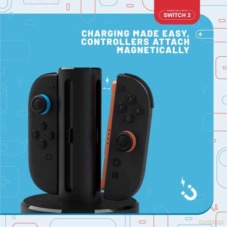 Stealth - Magnetic Quad Charger - Switch 2