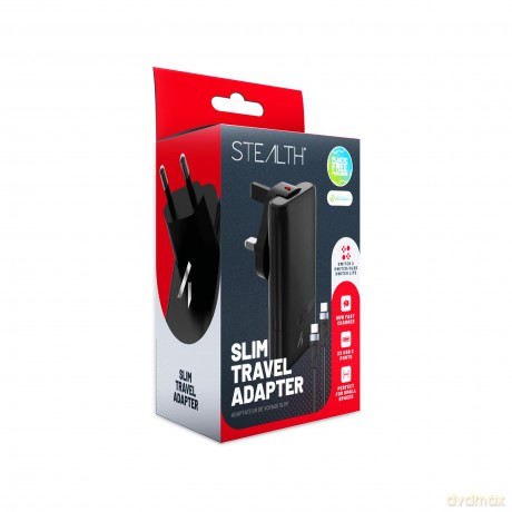Stealth - Slim Travel Adapter - Switch, OLED, Lite, Switch 2
