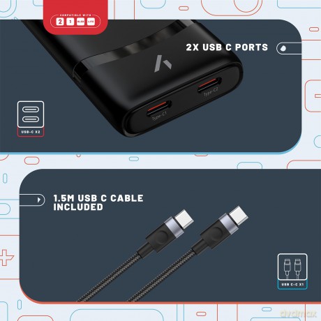 Stealth - Slim Travel Adapter - Switch, OLED, Lite, Switch 2