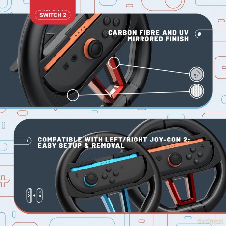Stealth - Twin Racing Wheels - Switch 2