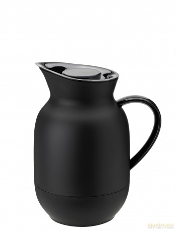 Stelton - Amphora Vacuum Jug 1 L (Soft Black)