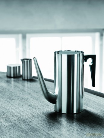 Stelton - Arne Jacobsen Cylinda Coffee Pot 1.5 L (Steel)