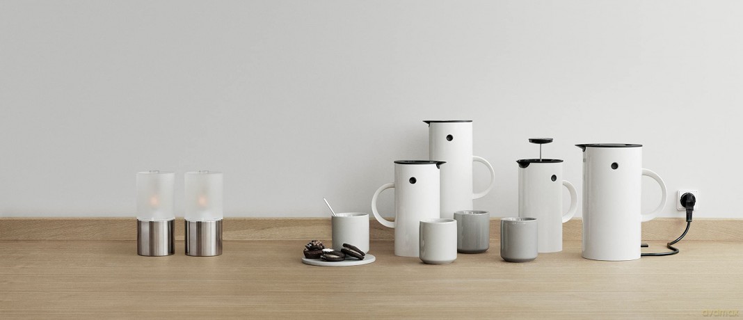 Stelton - EM77 Vacuum Jug 0.5 L (White)