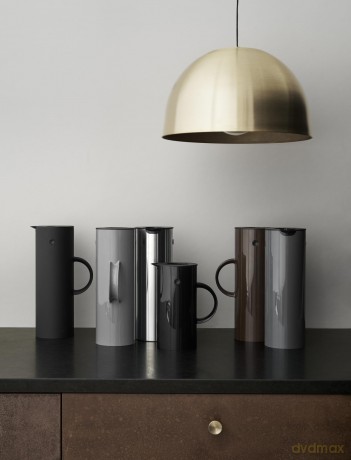 Stelton - EM77 Vacuum Jug 1 L (Dark Grey)