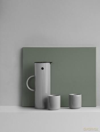 Stelton - EM77 Vacuum Jug 1 L (Light Grey)