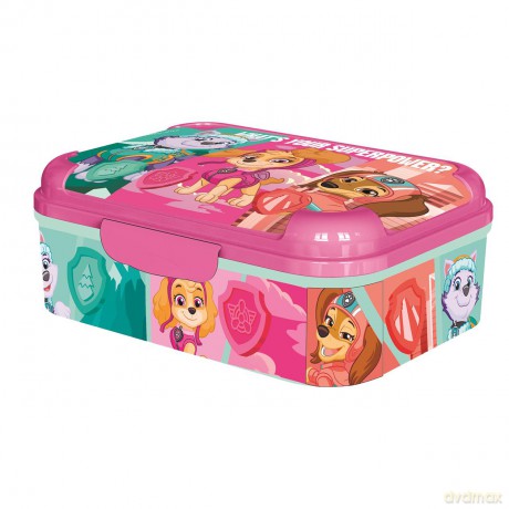 Stor - PAW GIRL Asker Lunch Box - 17 x 13.5 x 6.2 cm