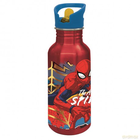 Stor - SPIDERMAN Aluminiowa butelka z ustnikiem - 545 ml