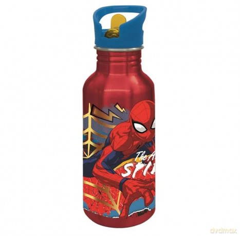 Stor - SPIDERMAN Aluminiowa butelka z ustnikiem - 545 ml