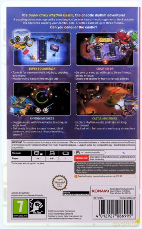 Super Crazy Rhythm Castle (Code in a Box)