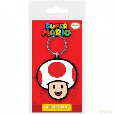 Super Mario (Toad) Pvc Keychain