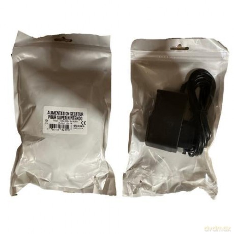 Super Nintendo AC adapter (in freaks and geeks bags + labels)