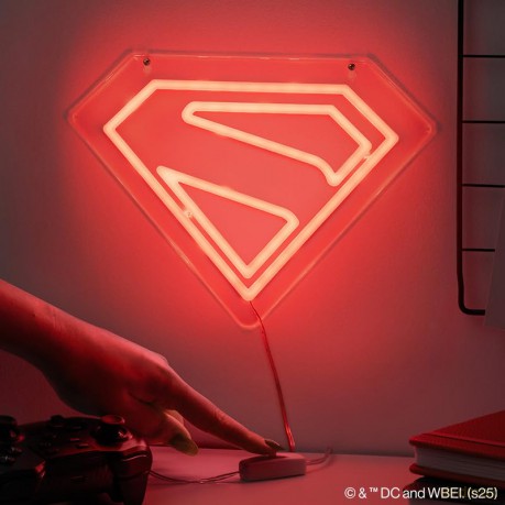 Superman Wall Mountable LED Neon Light