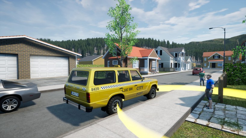 Taxi Driver - The Simulation (Code in Box)