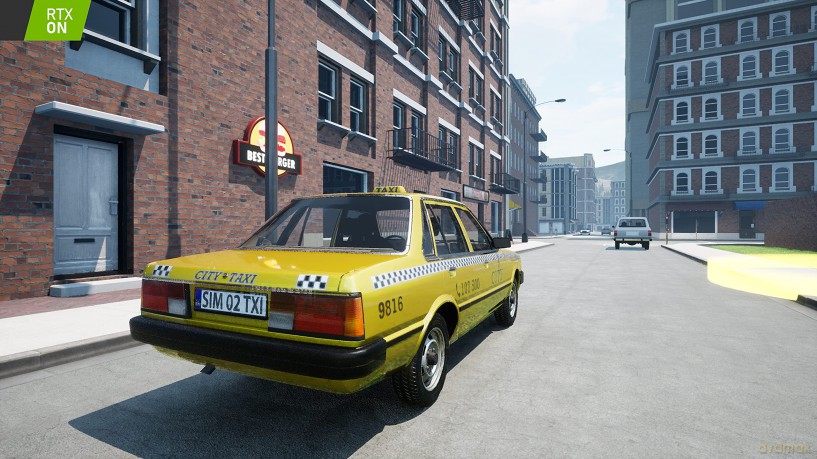Taxi Driver - The Simulation (Code in Box)