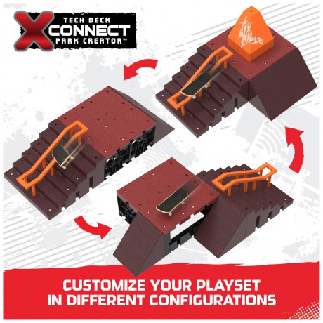 Tech Deck - X-Connect Park Creator Toy Machine (6070357)