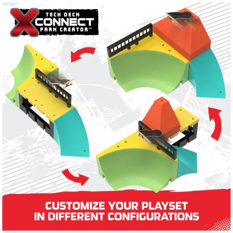 Tech Deck - X-Connect Park Creator Ultra Hip Jump (6070358)