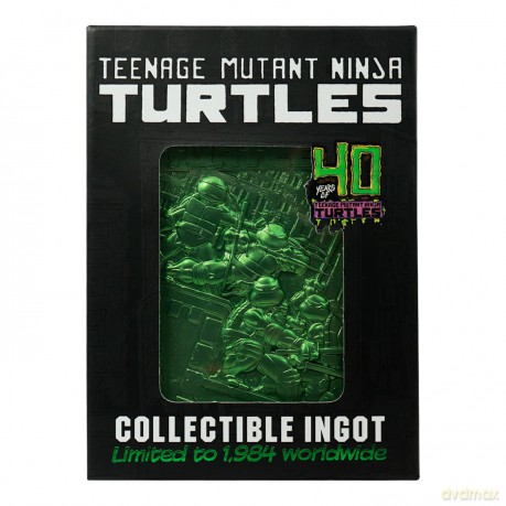 Teenage Mutant Ninja Turtles Limited Edition 40th Anniversary Green Ingot