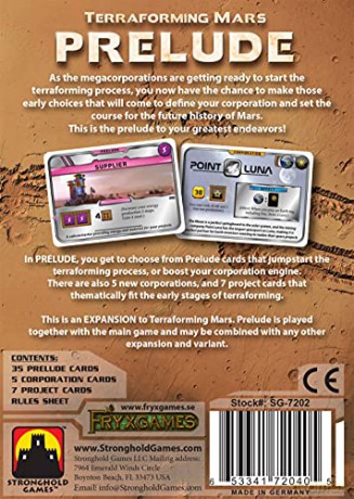 Terraforming Mars: Prelude (English)