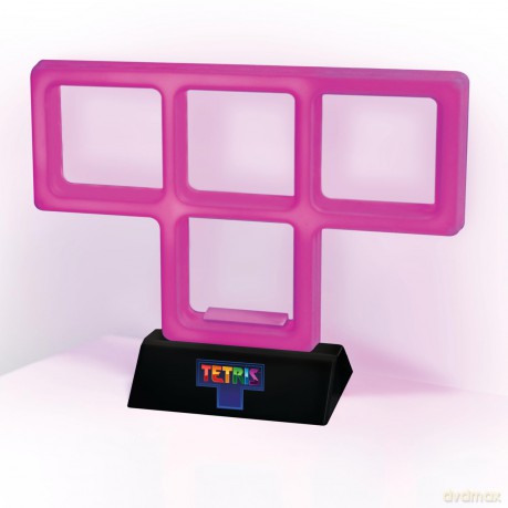 Tetris - Purple Neon Light - Purple - 21cm x 14cm