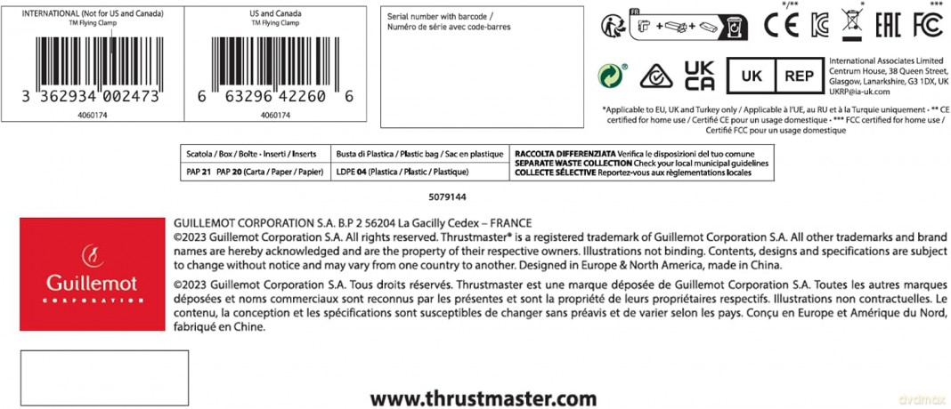Thrustmaster - TM Flying Clamp