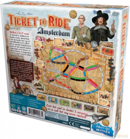 Ticket To Ride - Amsterdam (ENG) (DOW720163)