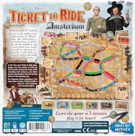 Ticket To Ride - Amsterdam (ENG) (DOW720163)
