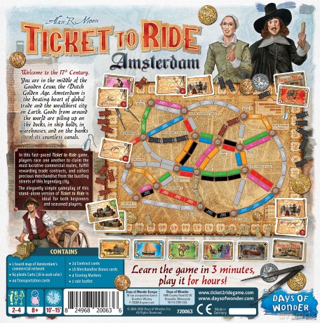 Ticket To Ride - Amsterdam (ENG) (DOW720163)