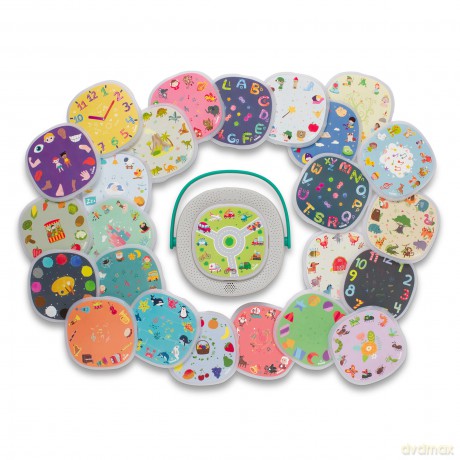 Timio - Disc Set 2 - Numbers, Nursery Rhymes, Sea Animals, Shapes and Fruits - (TM-TMD-02E)