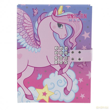 Tinka - Diary with code lock - Pegasus (8-802173)