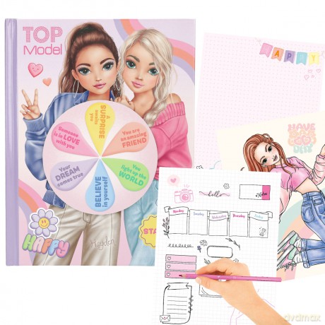 Topmodel - Mood Colouring Book With Light (413352)