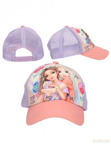 Topmodel - Printed Cap GIRL POWER - Coral (413511)