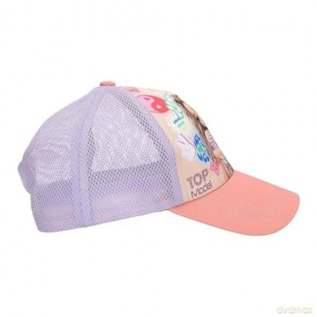 Topmodel - Printed Cap GIRL POWER - Coral (413511)