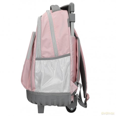 Topmodel - School Backpack Trolley MY BFF - Pink-Grey - 50x34x24 cm (413317)