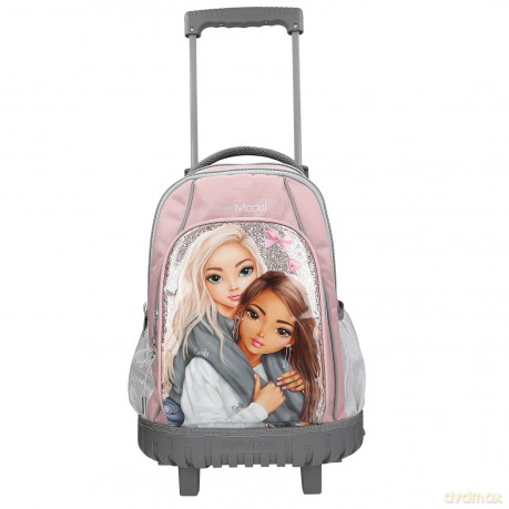 Topmodel - School Backpack Trolley MY BFF - Pink-Grey - 50x34x24 cm (413317)