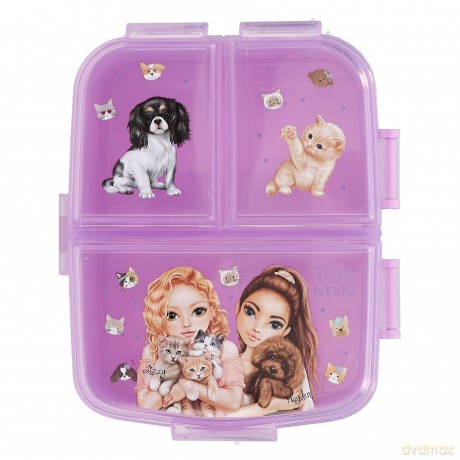 Topmodel - TOPModel Lunchbox XL KITTY and DOGGY - Lilac - XL
