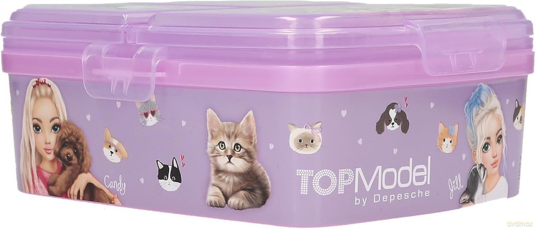 Topmodel - TOPModel Lunchbox XL KITTY and DOGGY - Lilac - XL
