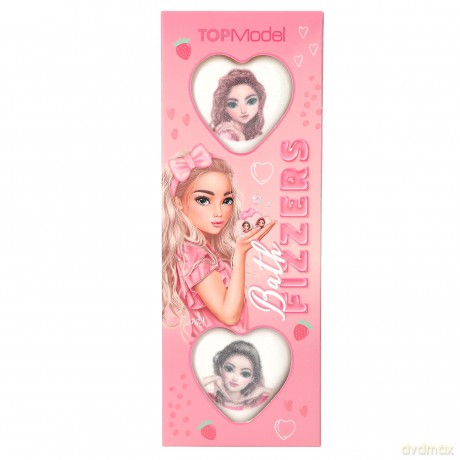 Topmodel - TOPModel Printed Bathfizzers BEAUTY and ME - White, Pink - 30g each