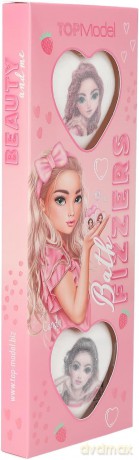 Topmodel - TOPModel Printed Bathfizzers BEAUTY and ME - White, Pink - 30g each